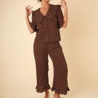 its 9pm selene rayon pyjama set - 0uk 8