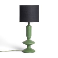 ledkia lampara de mesa resina tinola daleth verde