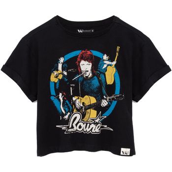 David Bowie Camiseta manga larga NS6819 para mujer