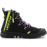 palladium zapatillas altas pampa lite lace it blackwild lime 78353-099-m para hombre