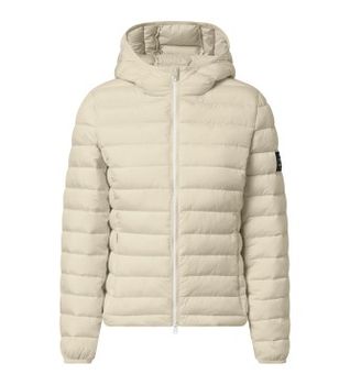 ECOALF para mujer. MCWGAJKATLAN0987S25-223 Chaqueta Atlantic blanco (M), Casual, Poliamida, Sostenible