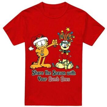 Garfield Camiseta Share The Season para mujer