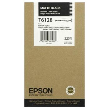 Epson T6128 (T612800) Matte Black High Capacity Original Ink Cartridge