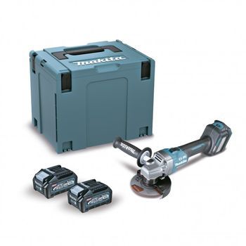 Miniamoladora Bl 40vmax Xgt 125mm Sar 4ah 2 Bat. Freno/dial/aft/aws Makpac