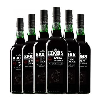 Krohn Vino Generoso Senador Tawny Porto 75 Cl 20% Vol. (pack De 6 Unidades)