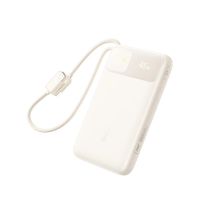 baseus enerfill fc11 45w 73wh 20000mah banco de energia con pantalla digital viene con cable integrado usb-c  ip bateri