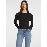 guess camiseta manga larga w4yi22 j1314-jblk para mujer