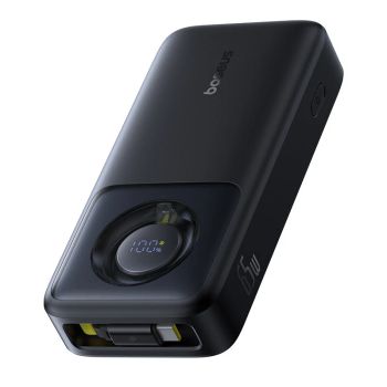 Baseus NOMOS Serie 65W 74Wh 20000mAh Banco de energía externo con cable tipo C incorporado Fuente de alimentación con 2