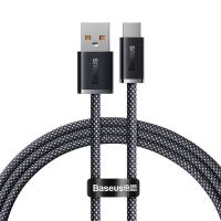 cable baseus dynamic series usb-a a usb-c pd 100w 1m negro 480mbps nylon