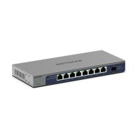 switch netgear 8 puertos gigabit 1 sfp soporte 10g metal qos no gestionable