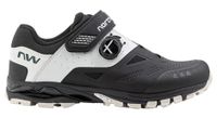 zapatillas mtb northwave spider plus 3 negro gris claro