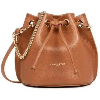 LANCASTER Bolso de mano Bolso saco Alba Double S Camel/Naranja para mujer