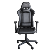 silla gamer pro keep out xspro-racing black detalle con diserro de carbono reposabrazos 2d cojin l