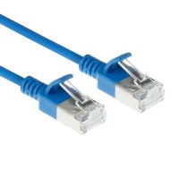 latiguillo de red act cat6a slimline sftp lszh 3 m azul
