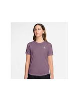 camiseta nike acg trail df ss top mujer morado