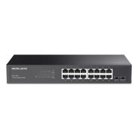 switch de red mercusys ms116gs 16 puertos gigabit montaje en rack