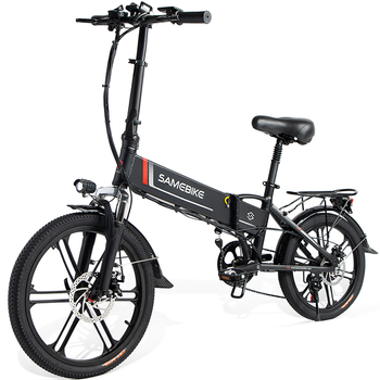 Samebike 20lvxd30-ii Bicicleta De Trekking Eléctrica Plegable De 250 W, 20