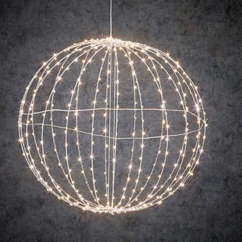 Bola Decorativa 400 Led 50cm Para Interior Y Exterior
