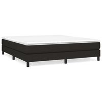 cama matrimonial - cama para adultos sin colchon tela negro 180x200 cm