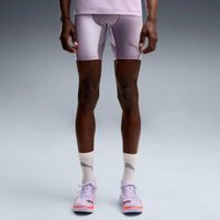 puma lightspeed aop 8in half  mallas para correr hombres - gris