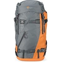 lowepro powder backpack 500 aw mochila gris naranja