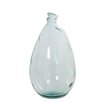 jarron transparente irregular