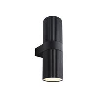 aplique de pared de exterior kyklop maxi 2 luces