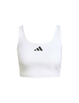 Camiseta Tirantes de Fitness adidas Optime Bra Tank Mujer Blanco