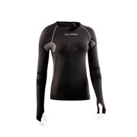camiseta manga larga lurbel cristallo negro rosa mujer talla xs