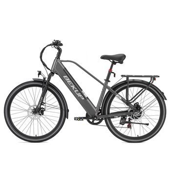 Bicicleta Eléctrica Híbrida Bekup V2, Cuadro De 26