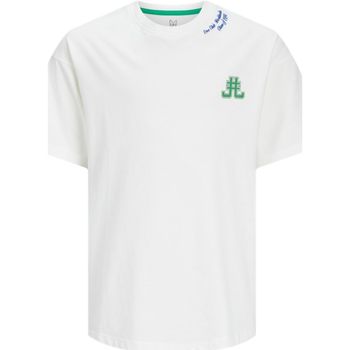 Jack & Jones Camiseta 12257431 JORCOLE BACK PRINT TEE SS VOLUME MNI CLOUD DANCER para niño