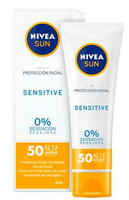 nivea sun proteccion facial uv sensitive spf50 50 ml