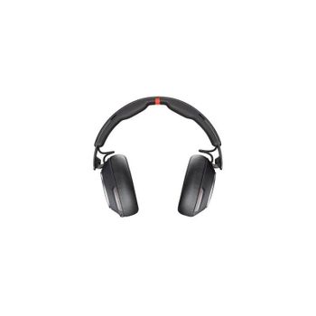 Auriculares HP Poly Voyager Surround 85 UC inalámbricos Bluetooth 5.3 con Cancelación Activa de Ruido, Micrófono, Base de carga y USB-C Negro