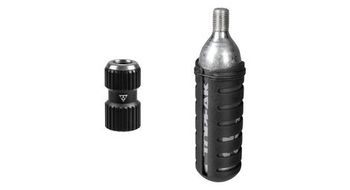 Inflador de co2 topeak nano airbooster   cartucho de co2 de 25 g