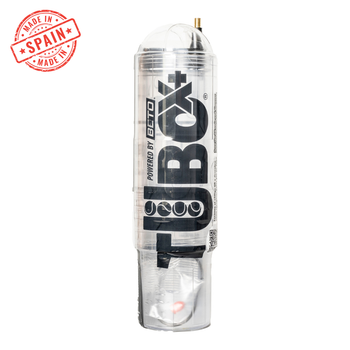 Presurizador de Pelotas TuboX4 Crystal (Sin Bomba de aire incluida) - Para Tenis y Padel  TuboPlus