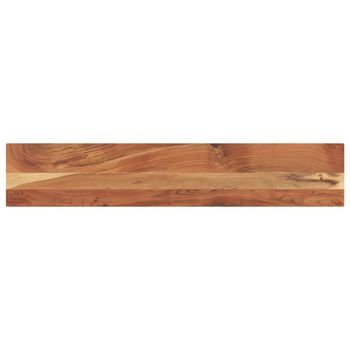 Tablero De Mesa Rectangular Madera Maciza Acacia 140x40x2,5 Cm Vidaxl