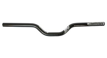 Guidon elevn 2 25   slt alu backsweep 8   upsweep 2   black white
