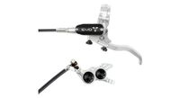 hope tech4 gr4 plata   negro freno delantero latiguillo standard