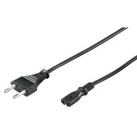 goobay cable de alimentacion iec-320c7 50cm negro