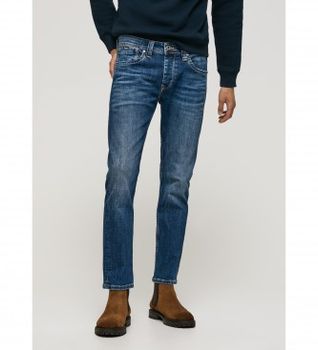 Pepe Jeans para hombre. PM206318Z23 Jeans Cash Azul (38/36), Casual, Algodón