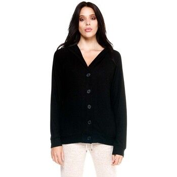 Leone 1947 Chaqueta de punto Woman Hoody Full Button Chic Boxing para mujer