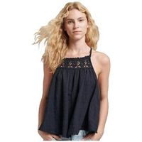 superdry blusa debardeur vintage halter cami para mujer