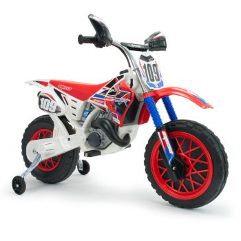 Moto Cross Eléctrica Infantil CR 6V Injusa para Niños +3 Años