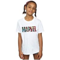 marvel camiseta infill para nina