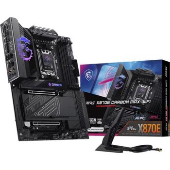 Placa base MSI MPG X870E Carbon Max WiFi AM5 DDR5 ATX Wi-Fi 7