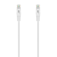 aisens cable de red latiguillo rj45 lszh cat6a 500 mhz utp awg24 blanco 15m