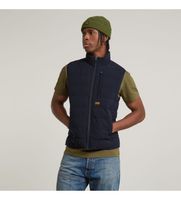 g-star para hombre d24277-d518-c742 chaleco foundation liner marino l casual poliester