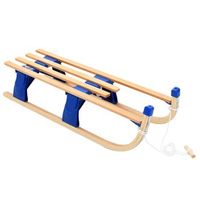 trineo plegable de madera 110 cm vidaxl