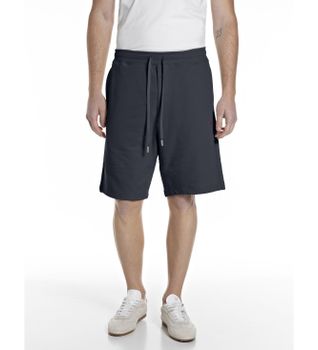 Replay para hombre. M9063.000.23802 Bermuda de felpa Regular Fit marino (S), Casual, Algodón