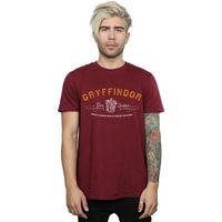 harry potter camiseta gryffindor quidditch para hombre